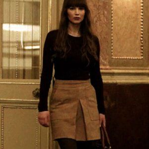 BNWT GORGEOUS CLASSY VINCE SUEDE SKIRT